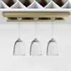 Aluminum Zinc Zinc Alloy Upside Down Wine Glass Holder Ventilation Inverted Goblets Rack  Wine Cabinet