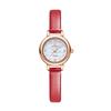 Diyuamoleu Women'S Leather Band Watch Daw3102L-Rd Diamond Watch
