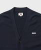 Le Tigre Classic V-Neck Cardigan (Navy)