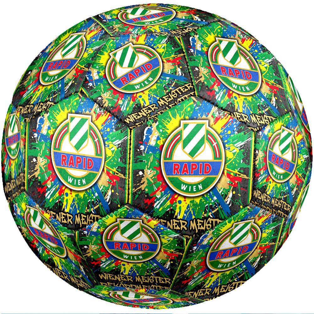 Rapid Wien FC Size 5 Standard Football Durable Training Match Soccer Ball for Adult Outdoor Sports