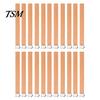 Candle Wick Centering Tool 22 Pcs Wood Wicks Sustainable with Metal Natural Bases Handmade Smokeless Wooden for DIY Making Woodwick Candles