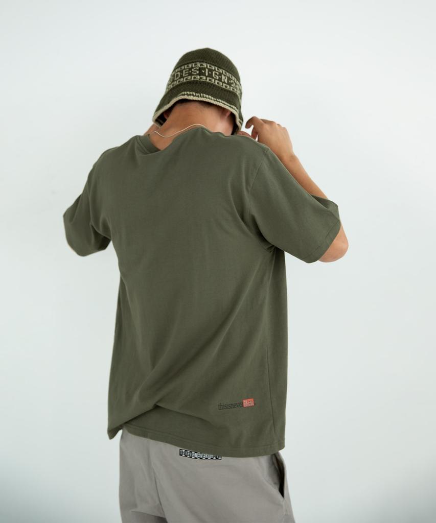 THISISNEVERTHAT Crochet Bucket Hat Olive