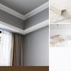 1pc 2.3m/9.2m DIY Waterproof Ceiling Decorative Strip Self Adhesive Wall Trim Line Wall Border Home Decoration Wall Stickers