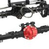 RC Axle Kit Front Rear CNC Differential Locking   Axles Set for   SCX10 I II III 90046 90047 1Celsius10 RC Car