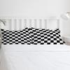 Black And White Checkered Simple Plaid Duvet Cover With Pillow Case Custom 3pcs Bedding Set Quilt Cover Double Bed Home Textile