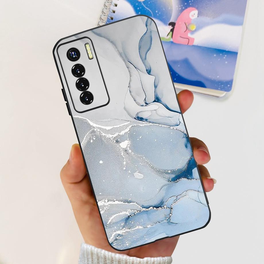 For Tecno Camon 17 Pro / Camon17 CG6 CG8 Case Cute Cartoon Dragon Astronaut Pattern Luxury Soft Silicon Phone Bumper Back Cover