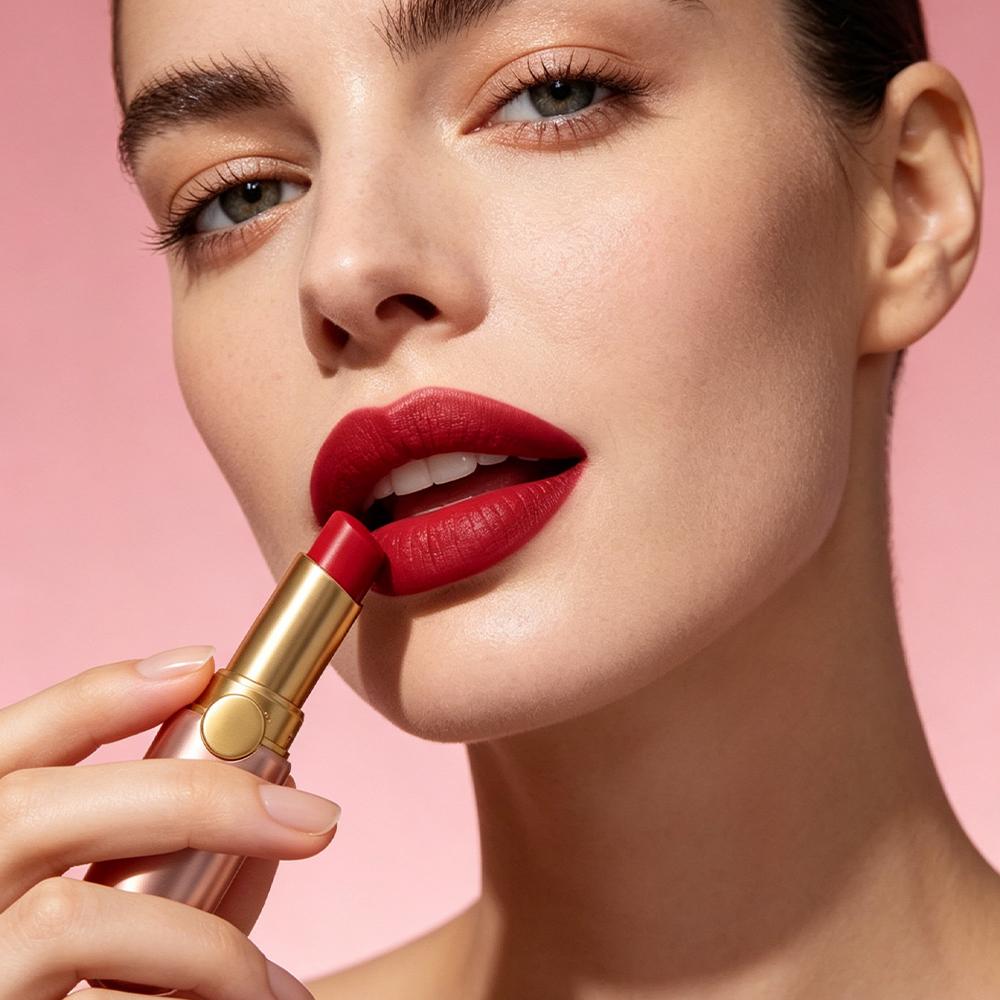 Matte Lipstick Long Lasting Waterproof Velvet Lipstick Capsule Lipstick Korean Makeup Nude Red Lip Stick for Women