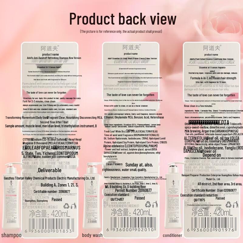 Adoff Sensation Hair & Body Care Gift Set