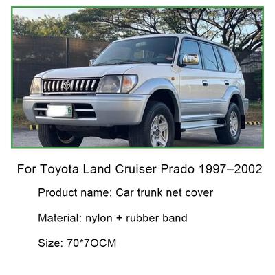 For Toyota Land Cruiser Prado 90 J90 LC90 1997 1998 1999 2000 2001 2002 GXL Trunk NetCargo Mesh Net Luggage Elastic Accessories