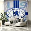 Chelsea F Custom Name Wall Tapestry Aesthetic Wall Hanging Printed Fabric Blanket Decorative Tapestries for Bedroom Living Room Home Decor