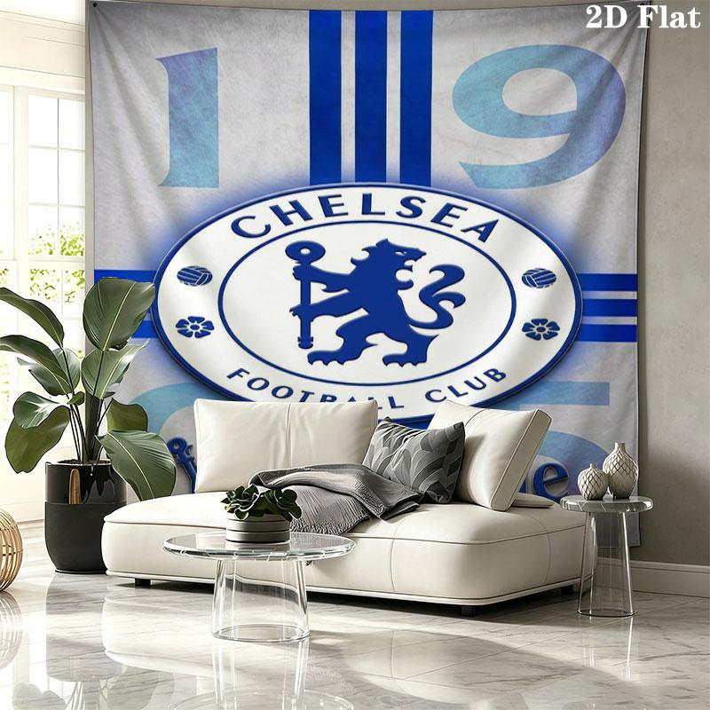 Chelsea F Custom Name Wall Tapestry Aesthetic Wall Hanging Printed Fabric Blanket Decorative Tapestries for Bedroom Living Room Home Decor