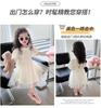 Girls' summer dress new Korean version baby girl children's back bow skirt princess dress summer