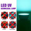 UV Sterilizasyon UVC Ultraviyole Antiseptik Lamba GU10 E27 MR16 5W 72 LED Dezenfeksiyon Işığı Parlak