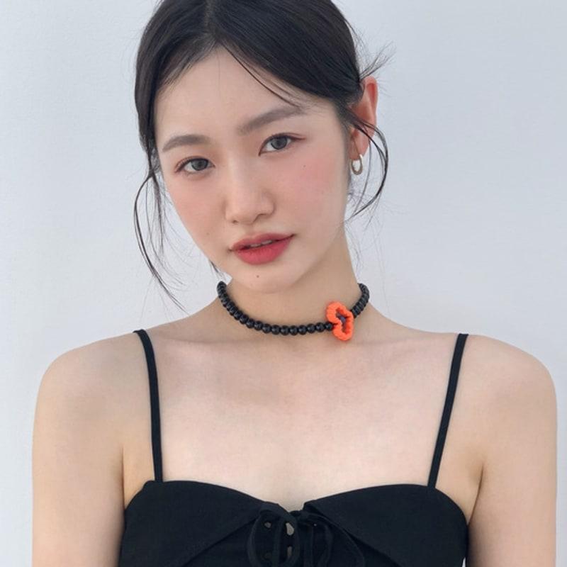 

VERRYTASTE LOVE Necklace - Black Orange Black Orange