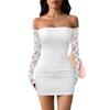 2026 Spring/Summer Elegant Bodycon Lace Dress - Women's Fashion