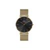 Daniel Wellington Classic Mesh Wristwatch 40mm Onyx Gold Black Blue Brown Leather Business Gift for Men