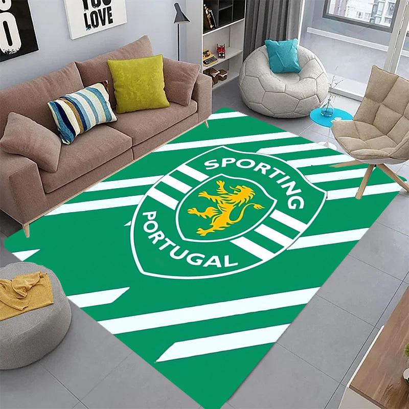 SCP Portogallo: Tappeto Pride Tradition Tappetini per soggiorno e camera da letto Decorazioni per la casa Tappetino protettivo Arte alla moda