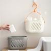 Plastic Hanging Storage Basket with Hook Open Bath Basket Home Supplies Drain Organizer Boxes Bathroom Kitchen Storage Supplies