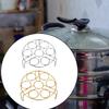 Egg Steaming Tray 7 Hole Breakfast Rack Stainless Steel Cooking Silver
