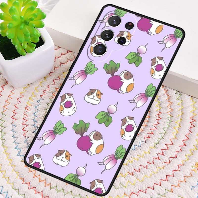 Guinea Pig Silicone Phone Case For Samsung Galaxy note 10 pro S26 S25 S24 S23 S22 S21 Plus S25Ultra Capa Cover
