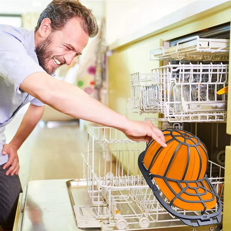 Baseball Kappe Waschmaschine Anti-verformung Kappe Schutz Rack für Spülmaschine Waschmaschine Hut Waschmaschine Rahmen Kreative Hause Liefert