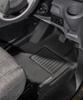 GORDON MILLER 3D Matte Rubber Vanette Exclusive Front Seat Set of 2 Black Free Size 1663903
