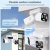AIOOK ICAM365 APP Sicherheitskamera Außen Wasserdicht Dual-Linse HD 10MP 10X Zoom WiFi CCTV Nachtsicht Zwei-Wege-Interkom PTZ Fernansicht