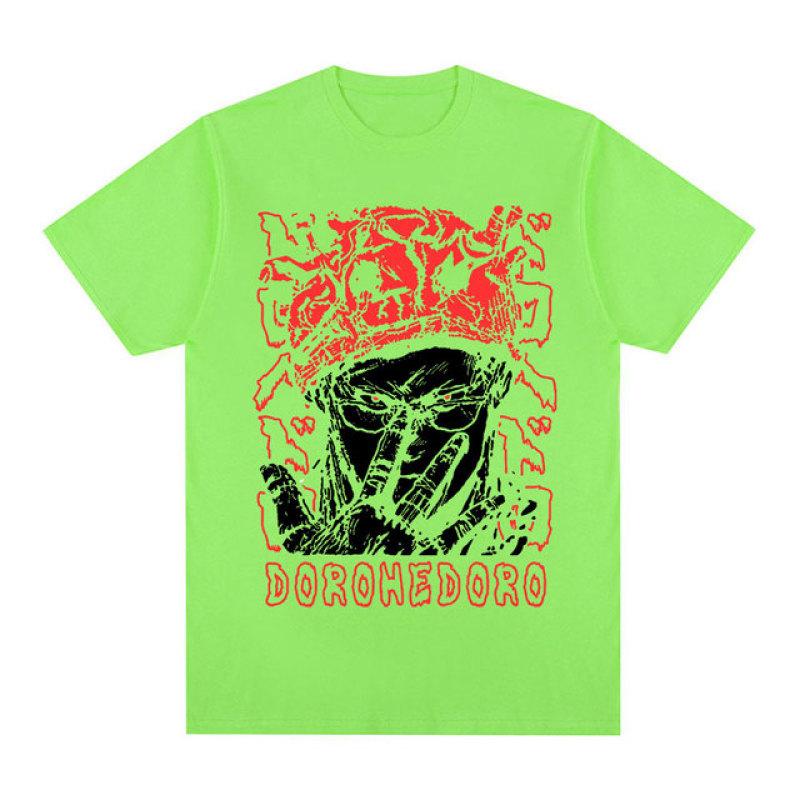 Japanese Anime Dorohedoro T-Shrit 90s Manga Shin Kaiman Print Short Sleeve T-shirts Men Women Fashion Casual Oversized T Shirts