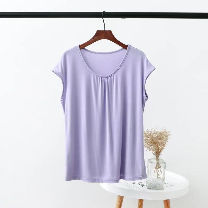 Women's Large Size Loose Modal Sleeveless Top for Spring/Summer
