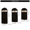 Clear View Clothes Dust Bag Thickened Waterproof Fabric For Hanging Garment Storage