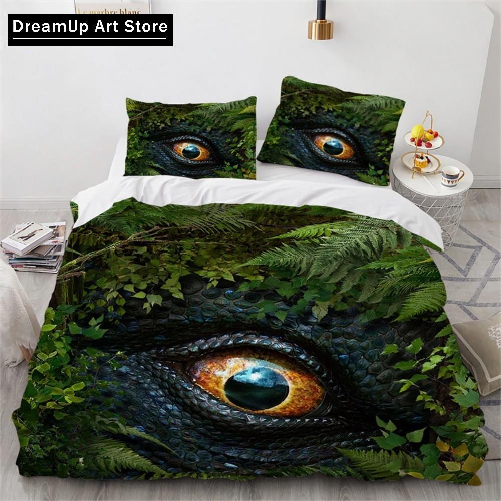 

Парк Юрского периода Динозавр Постельное белье Пододеяльник Постельное белье Покрывало для односпальной кровати Queen King Size для мальчиков и взрослых EU Single 90x200cm
