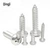 304 Stainless Steel Phillips Pan Head Self-Tapping Screws