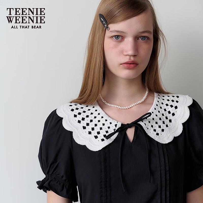 Teenie Weenie Tencel Cotton Bear Print Summer Dress