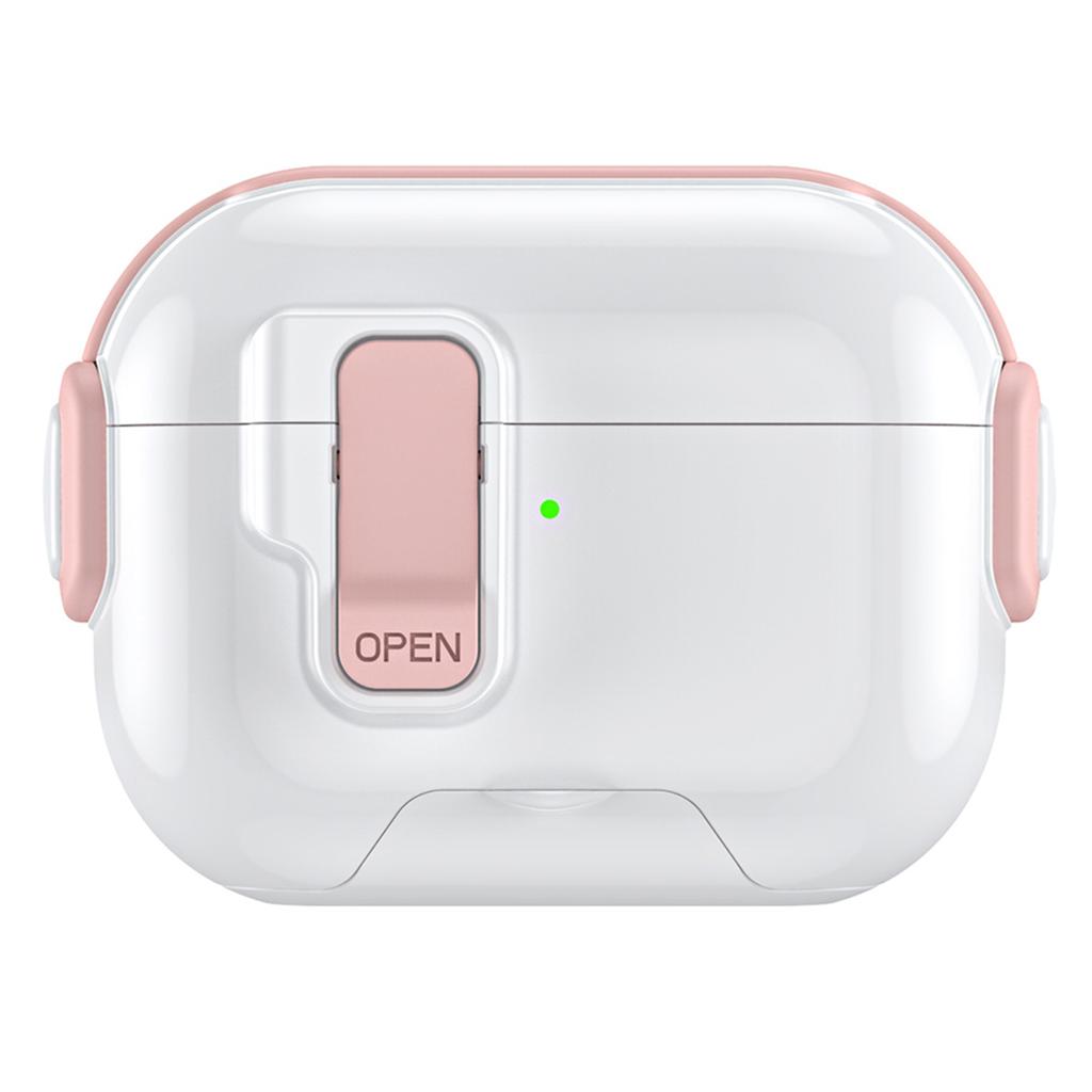 For AirPods Pro 2 Case with Phone Stand Function TPU PC TWS Earbuds Protective Cover