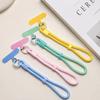 Adjustable 6mm Braided Anti-Drop Mobile Phone Wrist Strap with Self-Locking and Multi-Color Options