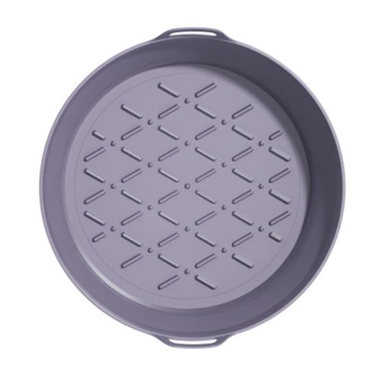 Silicone Air Fryer Liner Round Square Foldable Mat for Baking Food-Grade Basket Non-Stick Heat Resistant Air Fryer Accessories