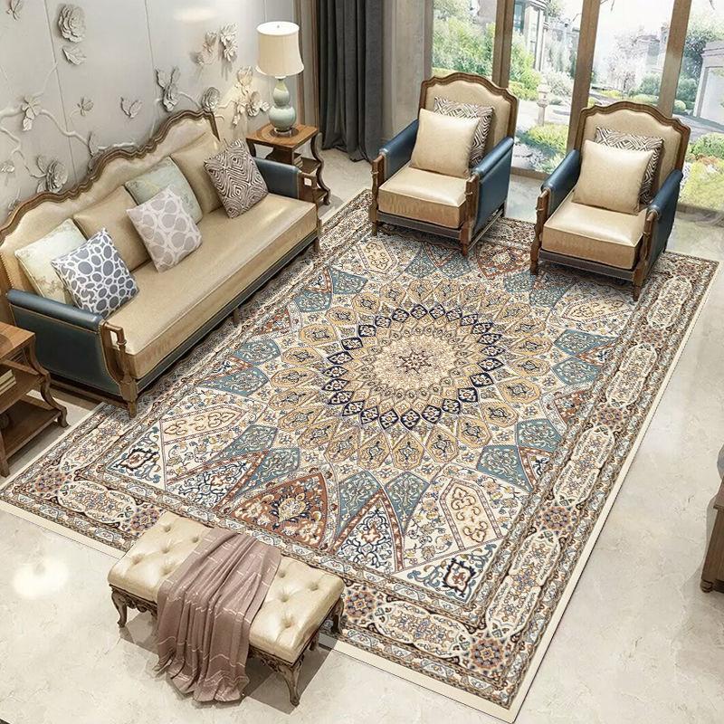 Retro Carpets for Living Room Persian Moroccan Decoration Home Carpet Large Area Rugs for Bedroom Lounge Rug Big Size 180x200