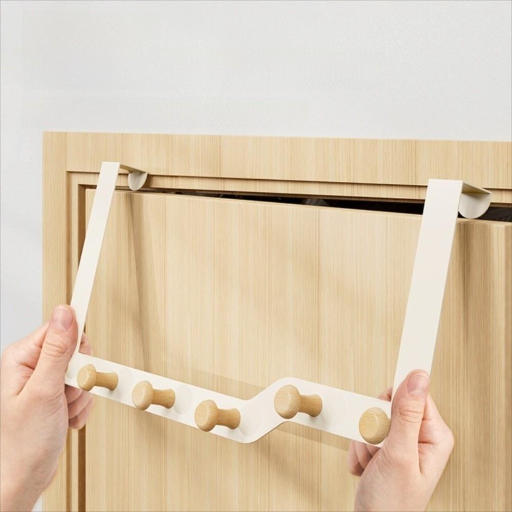 Space Saving Clothes Coat Hat Towel Hanger 5/6 Hooks Kitchen Accessories Holder  Home Decoration