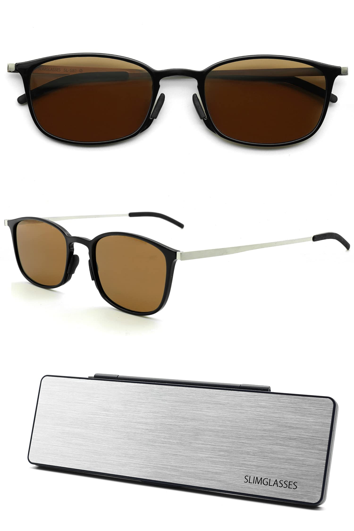 

Тонкие очки Поляризованные Тоньше, чем чехол от УФ-лучей В комплекте SL-S81-C2 Солнцезащитные очки, Ультратонкие, Смартфон, Защита,