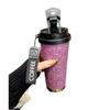316 Titanium-Plated Antibacterial Thermos with Straw - Portable, Durable, and Stylish