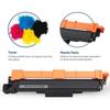 Toner compatible - smartomi - tn241 tn245 - pack de 4 - noir/couleurs - haute performance