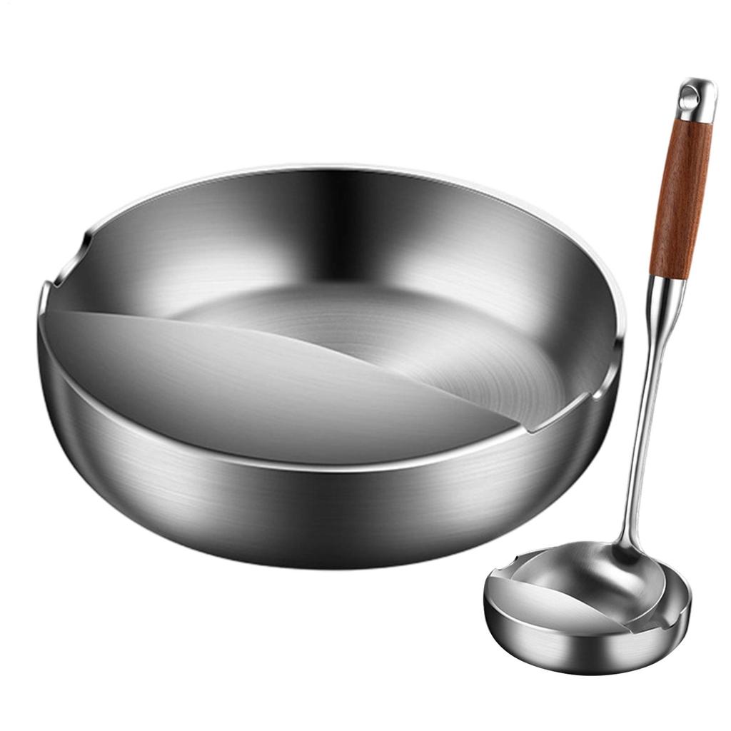 2-i-1 Rostfritt Stål Sked Ätpinnshållare Yttråddragning Hantverk Bestickhållare Matlagningsredskap Vilställ Köksredskap