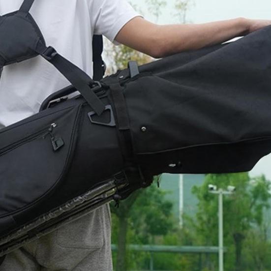 Golf Bag Rain Protection Cover Outdoor Waterproof Dustproof Golf Club Bag Coat Universal Adjustable Rain Cape for Stand Cart Bags