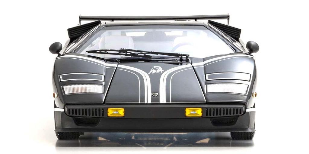 Kyosho Original Lamborghini Countach LP500R Black Finished Product KS08617BK 1/12