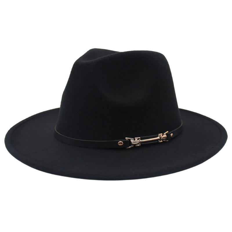 New Top Hat British Style Cashmere Fashion Jazz Hat Versatile With Felt Hat Wholesale Hat