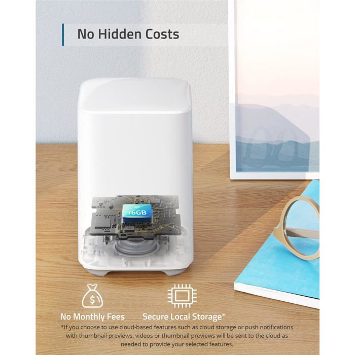 Eufy Security eufyCam 2C Pro Camera Wireless Outdoor WiFi Surveillance, 180 Days Battery Life, 2K Resolution, Night Vision, No Month