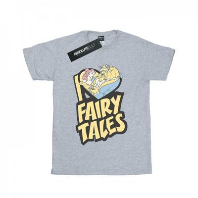 Girls Beauty And The Beast I Love Fairy Tales Cotton T-Shirt