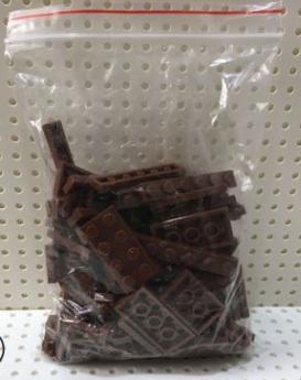100pcs/lot Building Block thin bricks 8 size mixed 15 colors Compatible with brands Educational Toys for Children