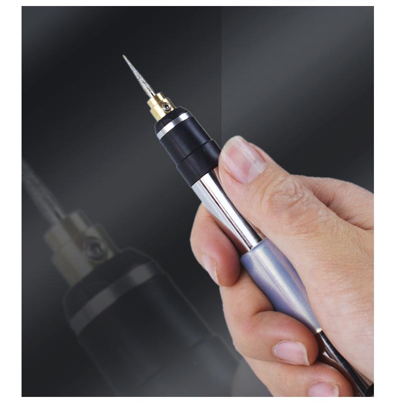 Mini Electric Nail Art Engraving and Grinding Pen with Lithium Battery