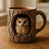 Tvätta Panda Uggla 3D-muggar - Kaffekoppar till jul